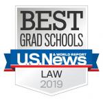 2019年USNews美国大学研究生专业排名在职法学专业排名