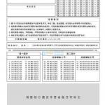 2019年考研英语一真题答题卡样张(图)